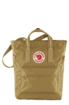 Fjall Raven Fjällräven Kånken Tote Backpack In Clay