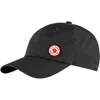 Fjall Raven Fjällräven Logo Patch Adjustable Baseball Cap In Dark Grey