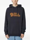 Fjall Raven Fjällräven Logo-print Hoodie In Blue