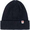 Fjall Raven Fjällräven Ribbed Performance Beanie In Black