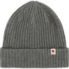 Fjall Raven Fjällräven Ribbed Performance Beanie In Grey