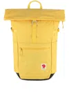 Fjall Raven High Coast Backpack In Yellow