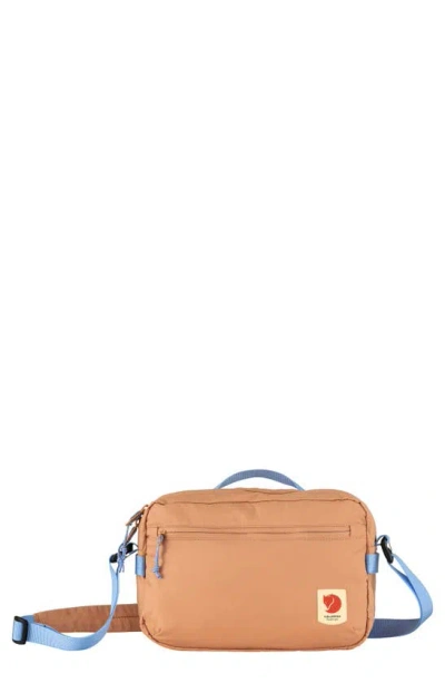 Fjall Raven High Coast Water Resistant Crossbody Bag In Peach Sand