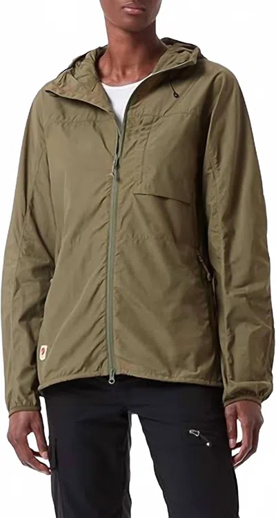 Fjall Raven High Coast Wind Jacket In Green