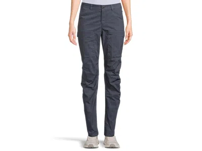 Fjall Raven Hiking Pants In Blue