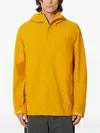 Fjall Raven Hooded Jacket In Yellow