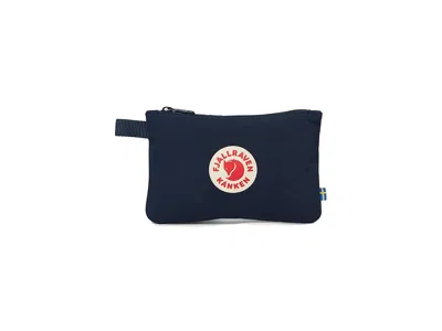 Fjall Raven Kanken Gear Pocket Wallet Navy: One Size In Blue