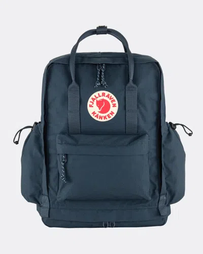 Fjall Raven Kanken Outlong Unisex Backpack In Blue