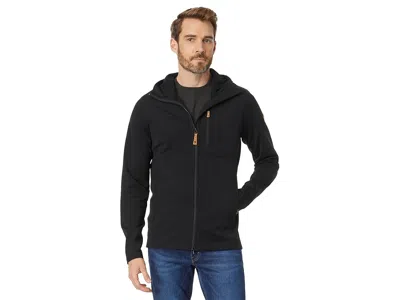 Fjall Raven Keb Fleece Hoodie In Black