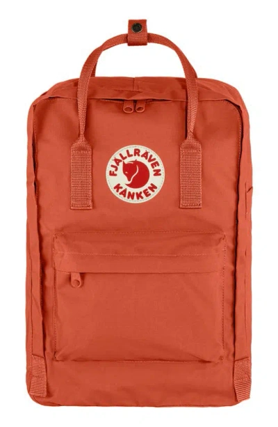 Fjall Raven Kånken 15-inch Laptop Backpack In Rowan Red