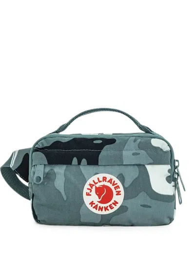 Fjall Raven Kånken Camouflage-print Belt Bag In Blue