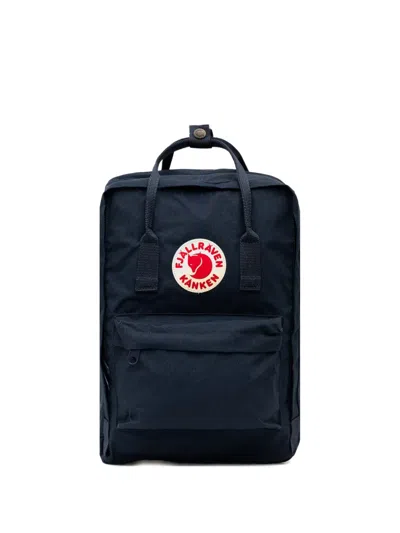 Fjall Raven Kånken Logo-patch Backpack In Blue