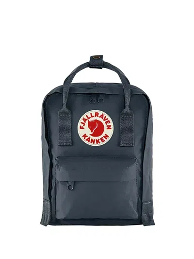 Fjall Raven Kånken Logo-patch Backpack In Gray