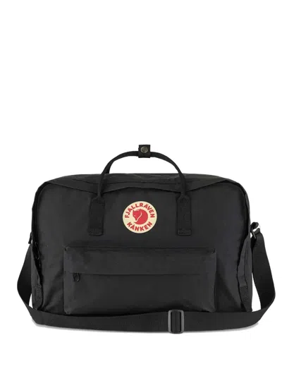 Fjall Raven Kånken Logo-patch Duffle Bag In Black