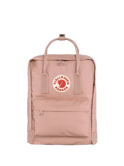 Fjall Raven Kånken Logo-patch Backpack In Pink