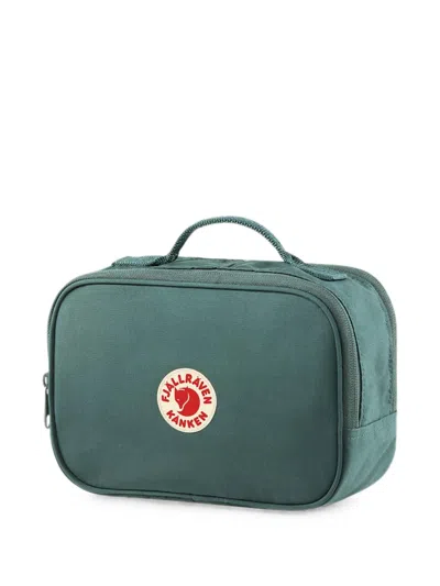Fjall Raven Kånken Logo-patch Make-up Bag In Green