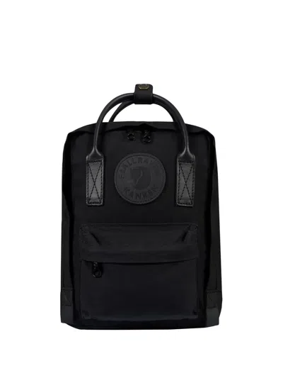 Fjall Raven Kånken No. 2 Logo-patch Top Handle Backpack In Black