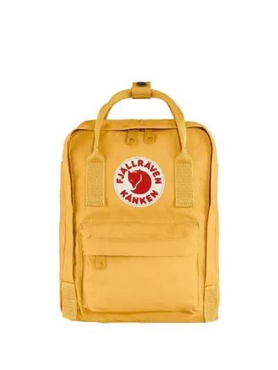 Fjall Raven Kånken Patch-pocket Backpack In Yellow