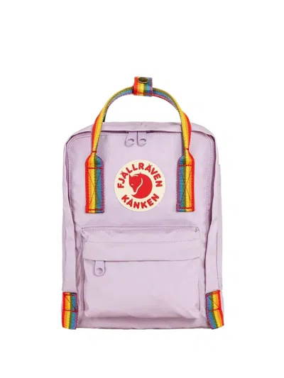 Fjall Raven Kånken Rainbow-strap Backpack In Purple