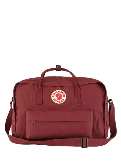 Fjall Raven Kånken Weekender Holdall In Red