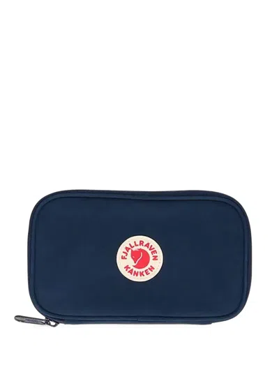 Fjall Raven Kånken Zip-around Wallet In Blue