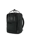 Fjall Raven Leather-handles Backpack In Black