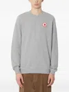 Fjall Raven Logo Crew-neck Sweatshirt In Gray
