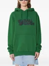 Fjall Raven Logo Hooded Sweatshirt In Green
