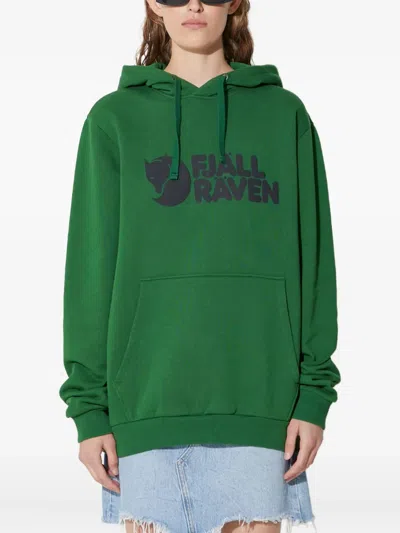 FJALL RAVEN LOGO HOODED SWEATSHIRT