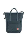Fjall Raven Logo-patch Backpack In Blue