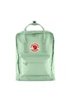 Fjall Raven Logo Patch Backpack In Green