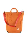 Fjall Raven Rucksack Mit Logo-patch In Orange
