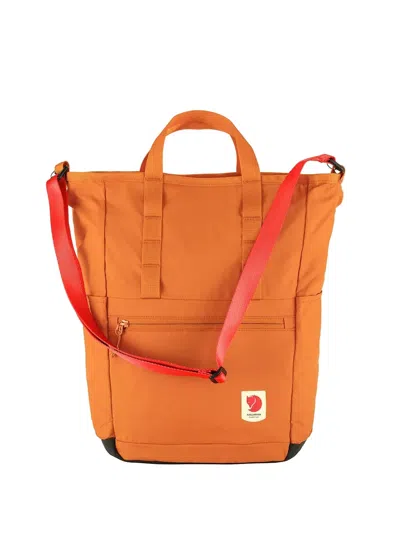 Fjall Raven Rucksack Mit Logo-patch In Orange