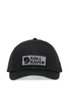 Fjall Raven Logo Patch Cap In Black