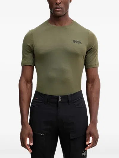 Fjall Raven Logo T-shirt In Green