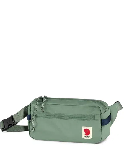 Fjall Raven Logo-patch Belt Bag In Green