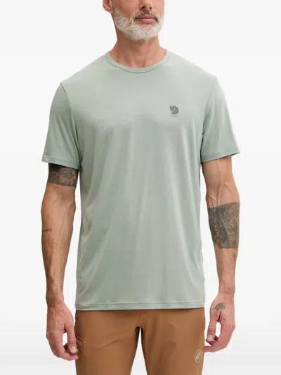 Fjall Raven Logo-print Crew-neck T-shirt In Red