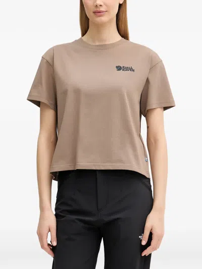 Fjall Raven Logo-print T-shirt In Brown