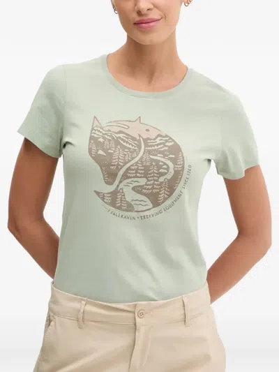 Fjall Raven Logo-print T-shirt In Green