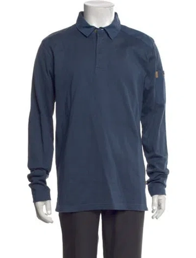 Pre-owned Fjall Raven Long Sleeve Shirt In Blue