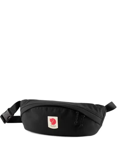 Fjall Raven Medium Ulvö Hip Pack Logo-patch Belt Bag In Black