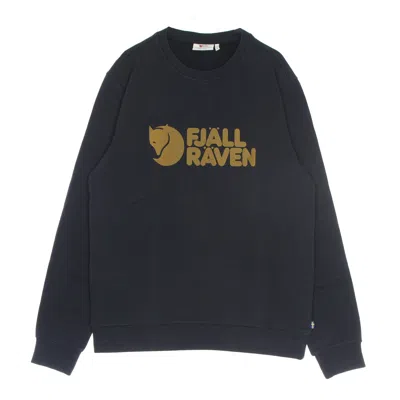 Fjall Raven Men's Crewneck Sweatshirt Logo Sweater Dark Navy