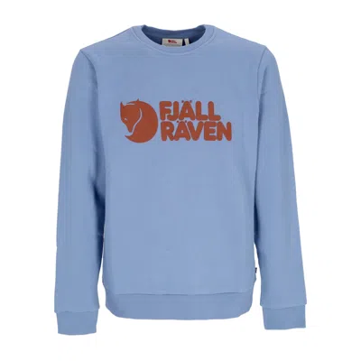 Fjall Raven Men's Crewneck Sweatshirt Logo Sweater Dawn Blue