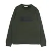 Fjall Raven Men's Crewneck Sweatshirt Logo Sweater Deep Forest In Deep Forest