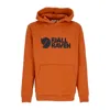 Fjall Raven Men's Hoodie Logo Hoodie Terracotta Brown In Terracotta Brown