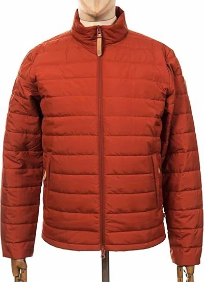 Fjall Raven Men's Kiruna Quilted Jacket In Autumn Leaf In Brown