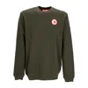 Fjall Raven Men's Lightweight Crewneck Sweatshirt 1960 Logo Badge Sweater Deep Forest In Deep Forest