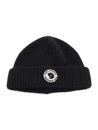 Pre-owned Fjall Raven Mens' Wool Beanie In Black