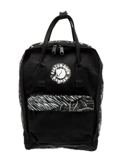 Pre-owned Fjall Raven Nylon Backpack In Black