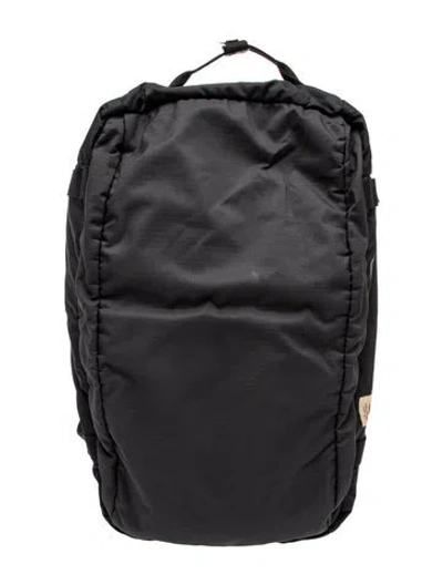 Pre-owned Fjall Raven Nylon Backpack In Black